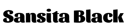Sansita Black