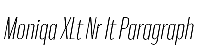 Moniqa XLt Nr It Paragraph