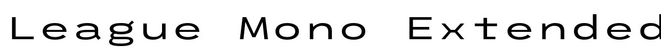 League Mono Extended