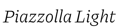 Piazzolla Light