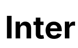 Inter 字体图片